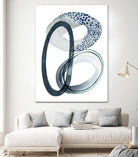 Looping Abstract III by Grace Popp on GIANT ART - green abstract