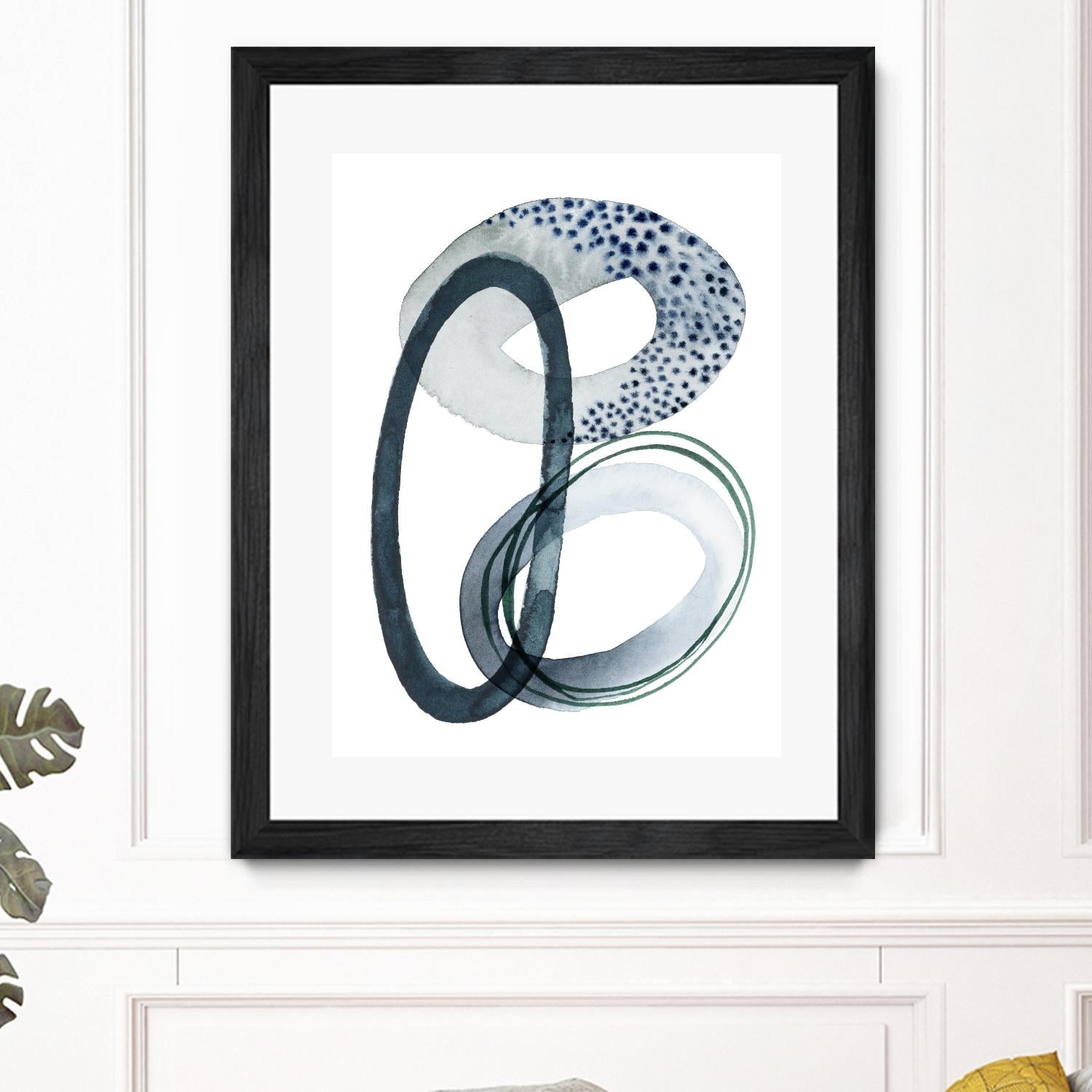 Looping Abstract III by Grace Popp on GIANT ART - green abstract