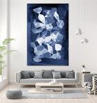 Indigo Glass II by Grace Popp on GIANT ART - blue abstract
