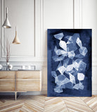 Indigo Glass II by Grace Popp on GIANT ART - blue abstract