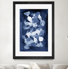 Indigo Glass II by Grace Popp on GIANT ART - blue abstract