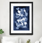 Indigo Glass II by Grace Popp on GIANT ART - blue abstract