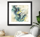 Citron Satellites II by Jennifer Goldberger on GIANT ART - green abstract