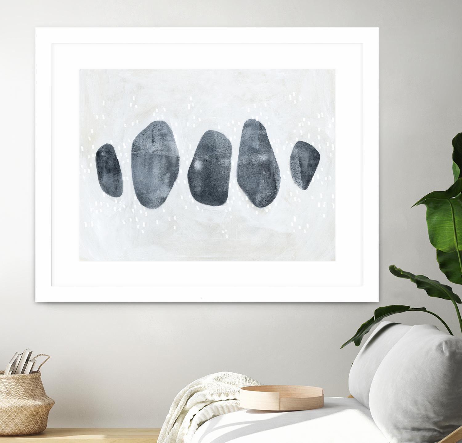 Stone Collection I by Emma Scarvey on GIANT ART - abstract