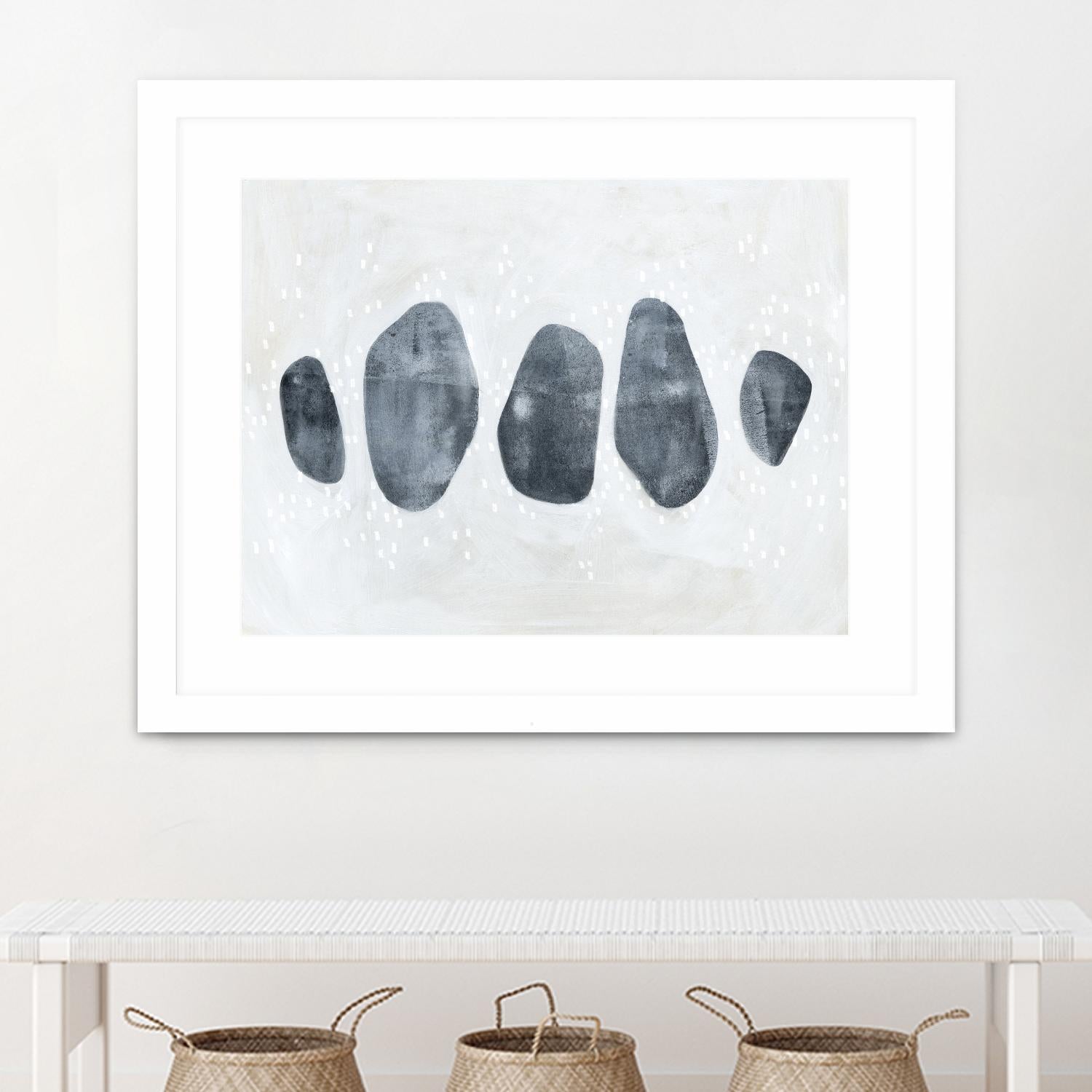 Stone Collection I by Emma Scarvey on GIANT ART - abstract