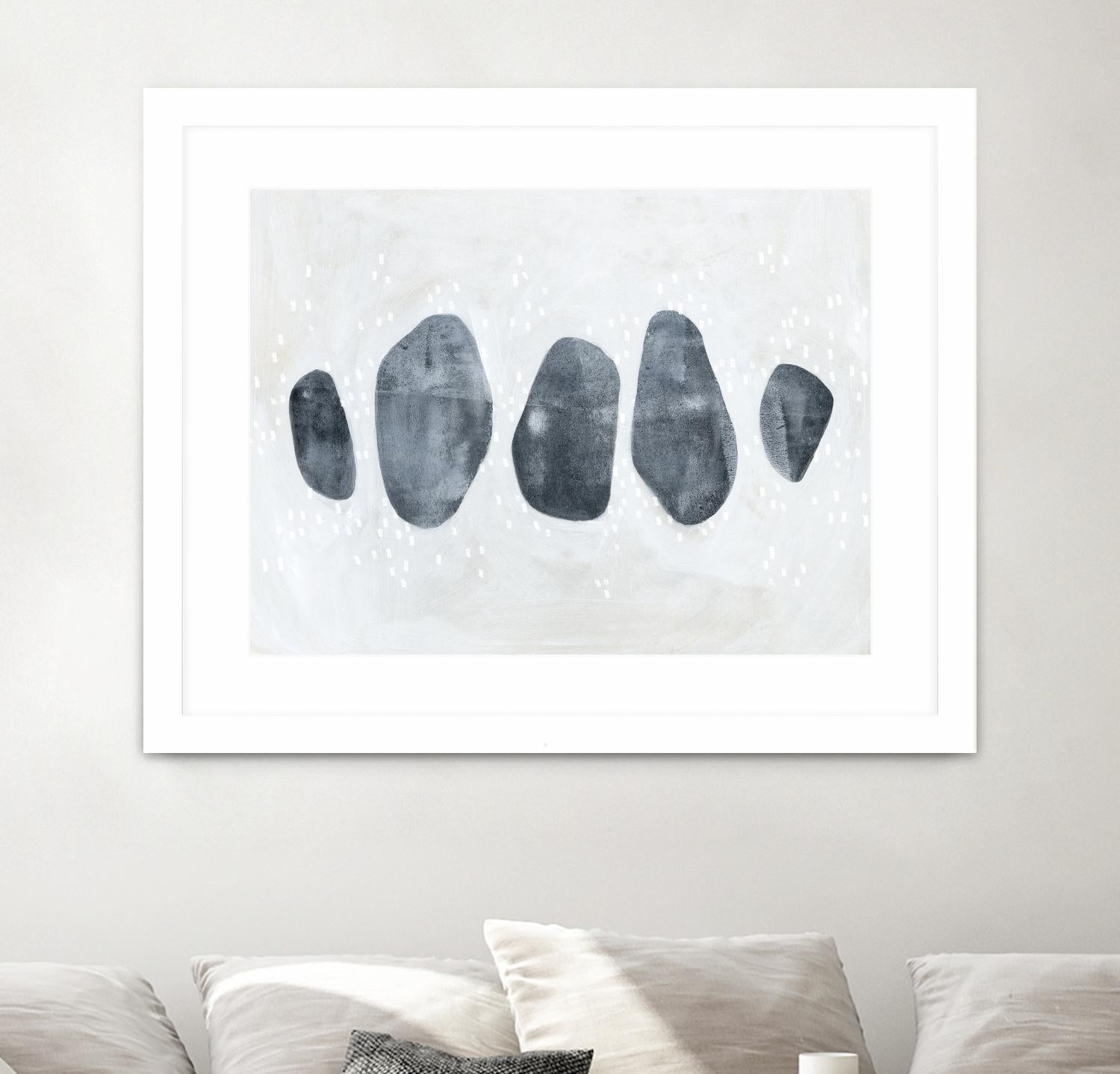 Stone Collection I by Emma Scarvey on GIANT ART - abstract