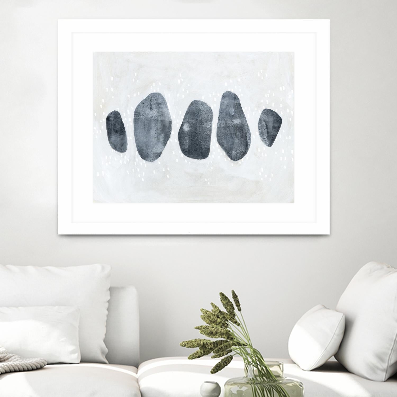 Stone Collection I by Emma Scarvey on GIANT ART - abstract