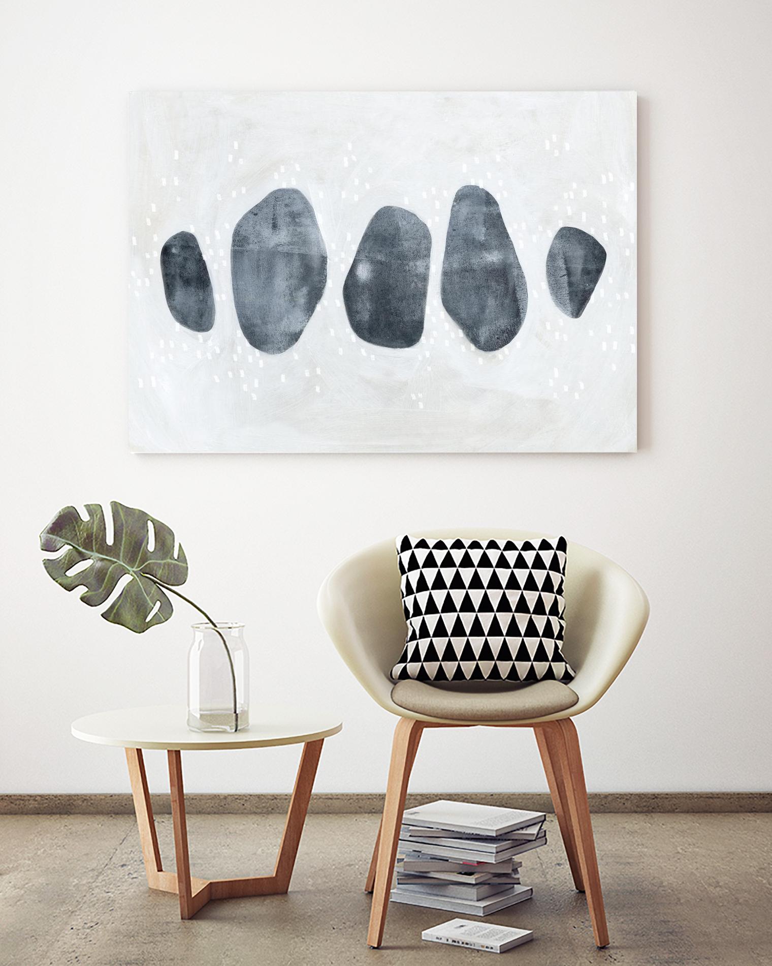 Stone Collection I by Emma Scarvey on GIANT ART - abstract