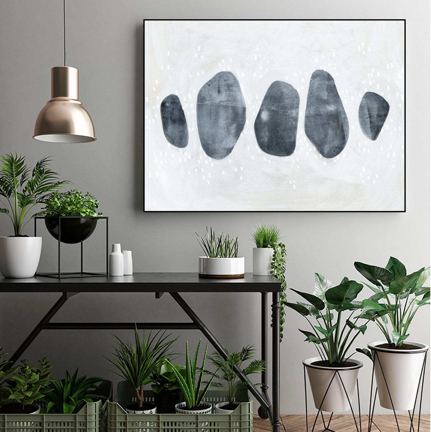 Stone Collection I by Emma Scarvey on GIANT ART - abstract