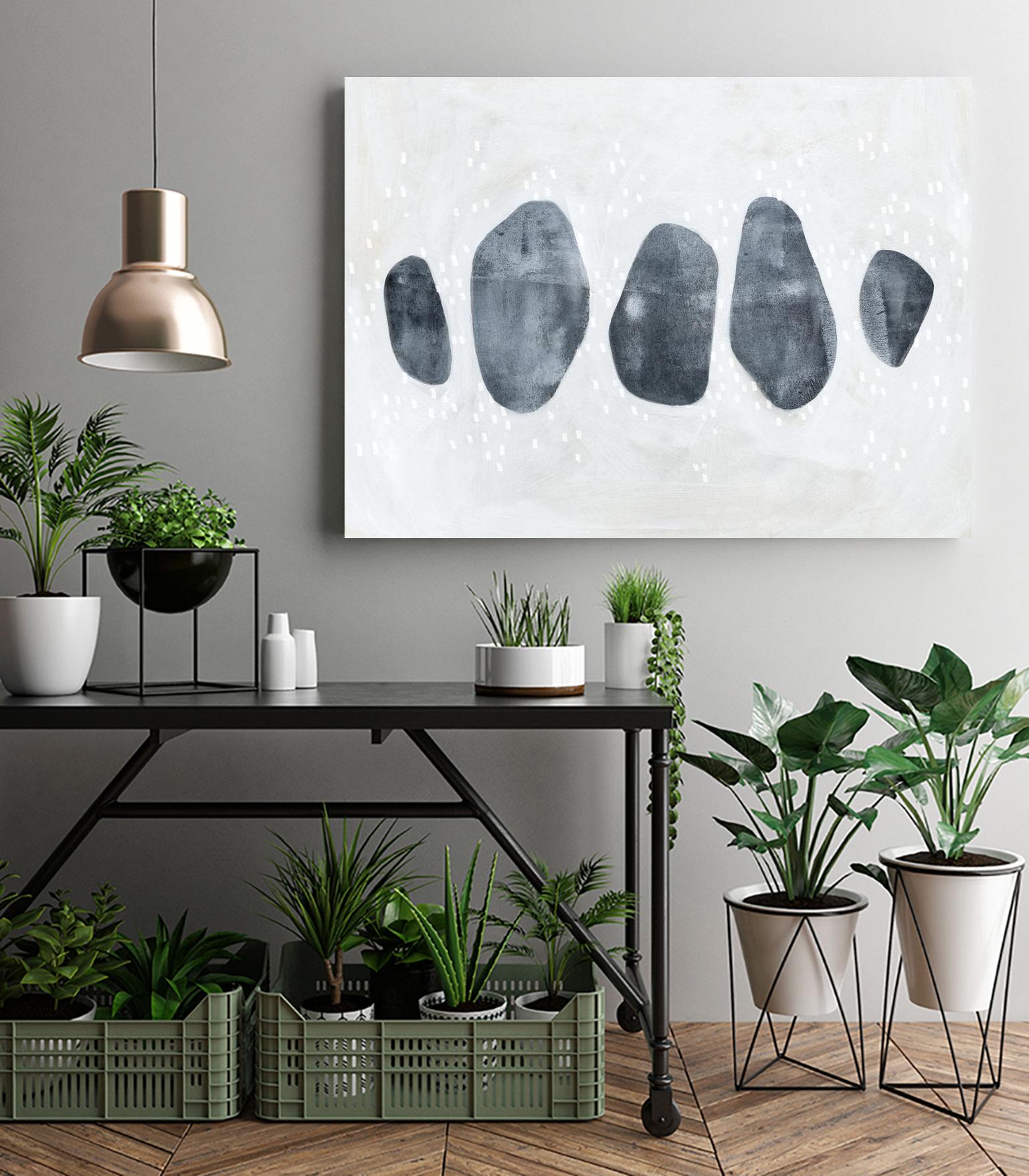 Stone Collection I by Emma Scarvey on GIANT ART - abstract