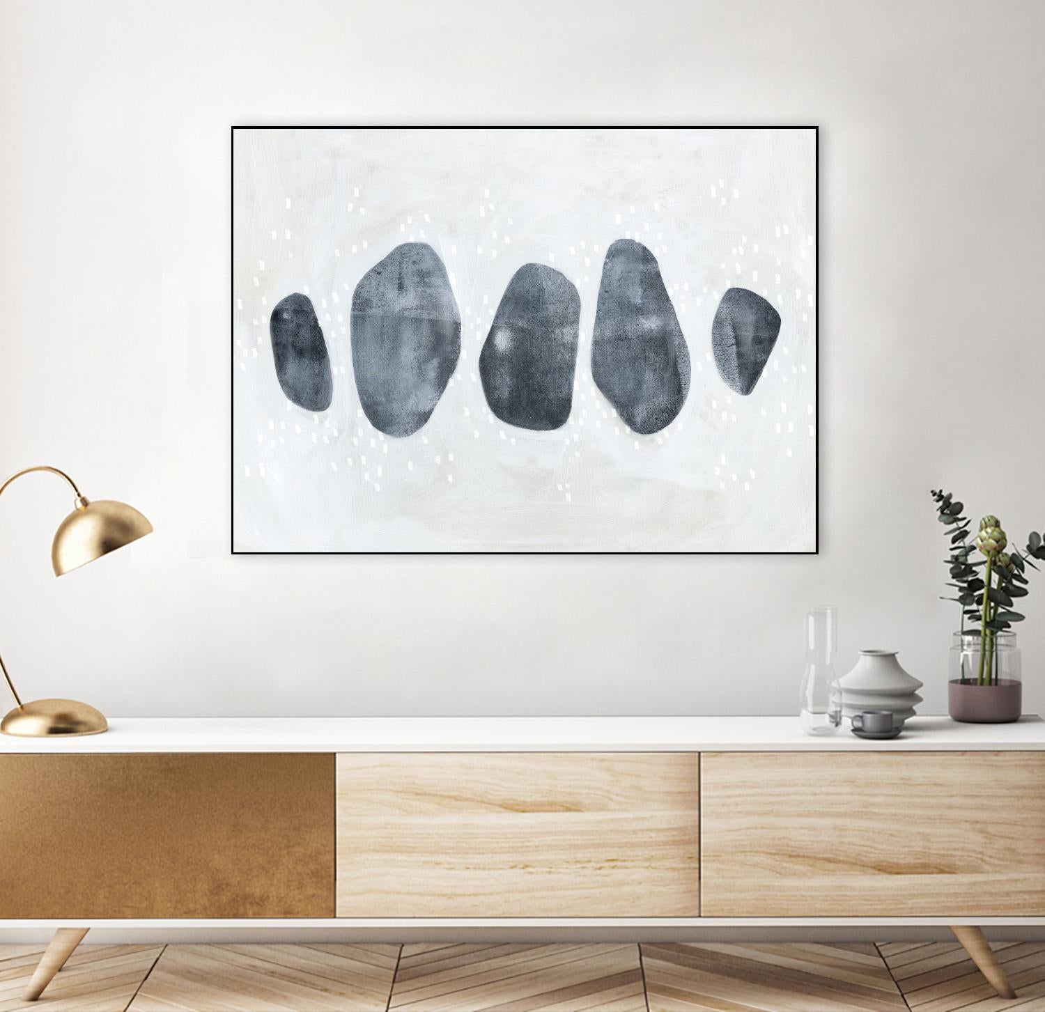 Stone Collection I by Emma Scarvey on GIANT ART - abstract