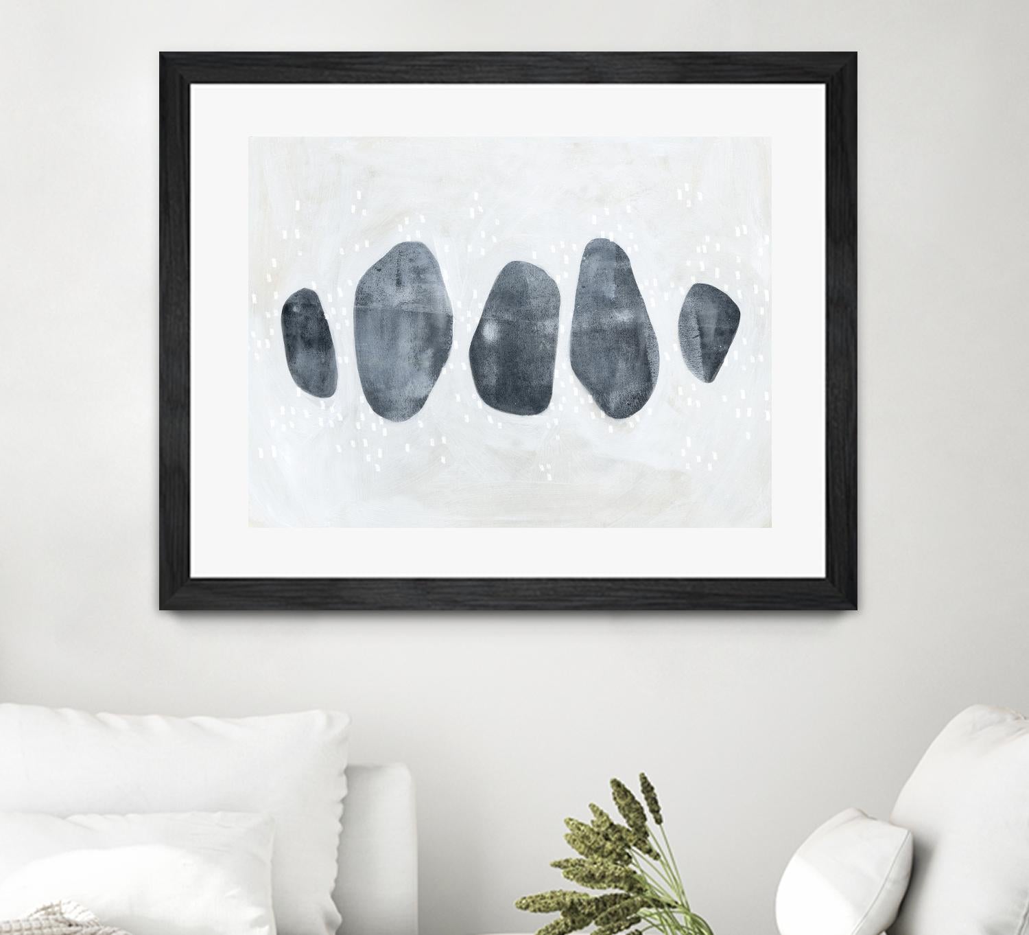 Stone Collection I by Emma Scarvey on GIANT ART - abstract