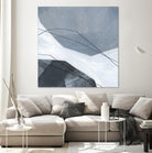 Adjacent Abstraction IV by Emma Scarvey on GIANT ART - blue abstract