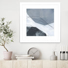 Adjacent Abstraction IV by Emma Scarvey on GIANT ART - blue abstract