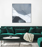 Adjacent Abstraction IV by Emma Scarvey on GIANT ART - blue abstract