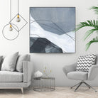 Adjacent Abstraction IV by Emma Scarvey on GIANT ART - blue abstract