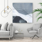 Adjacent Abstraction IV by Emma Scarvey on GIANT ART - blue abstract