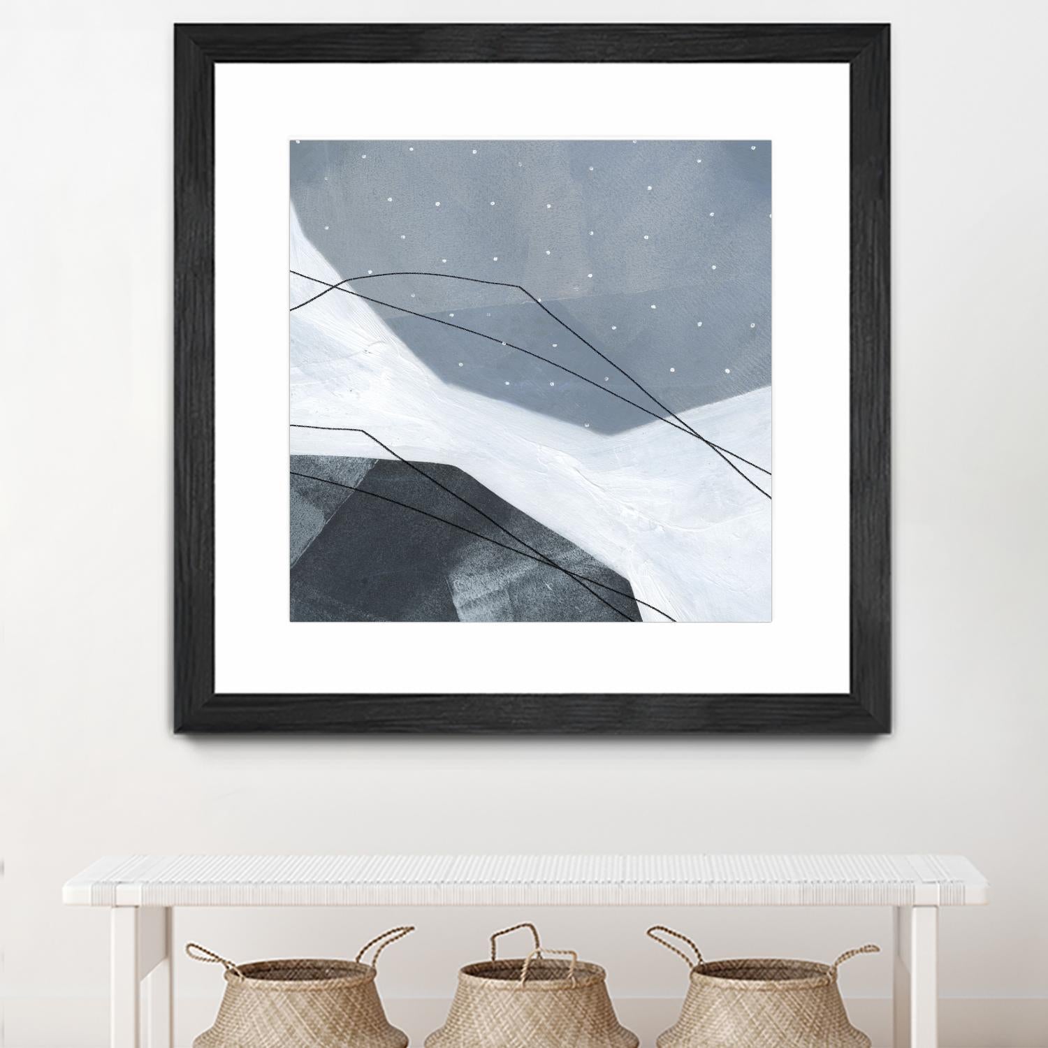 Adjacent Abstraction IV by Emma Scarvey on GIANT ART - blue abstract