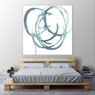 Dizzy I by Jennifer Paxton Parker on GIANT ART - green abstract