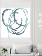Dizzy I by Jennifer Paxton Parker on GIANT ART - green abstract