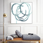 Dizzy I by Jennifer Paxton Parker on GIANT ART - green abstract