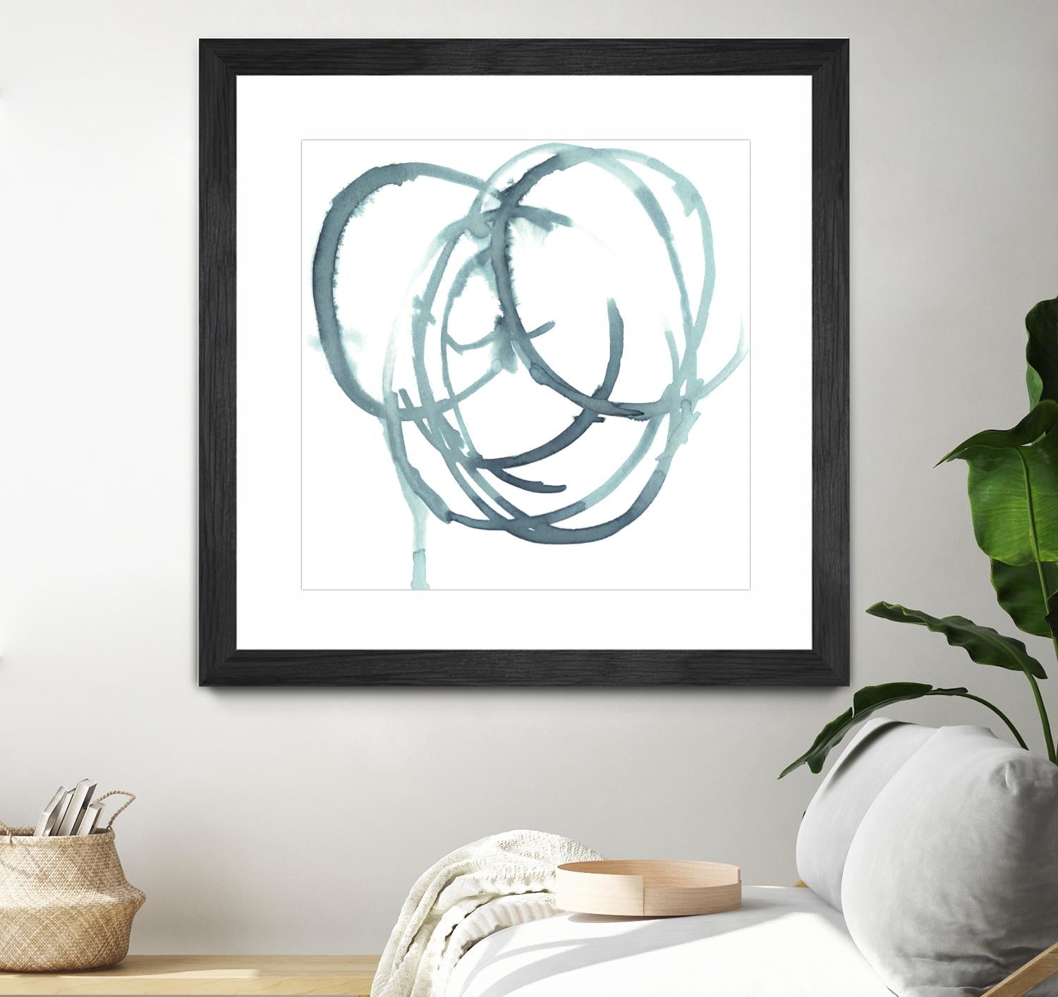 Dizzy I by Jennifer Paxton Parker on GIANT ART - green abstract