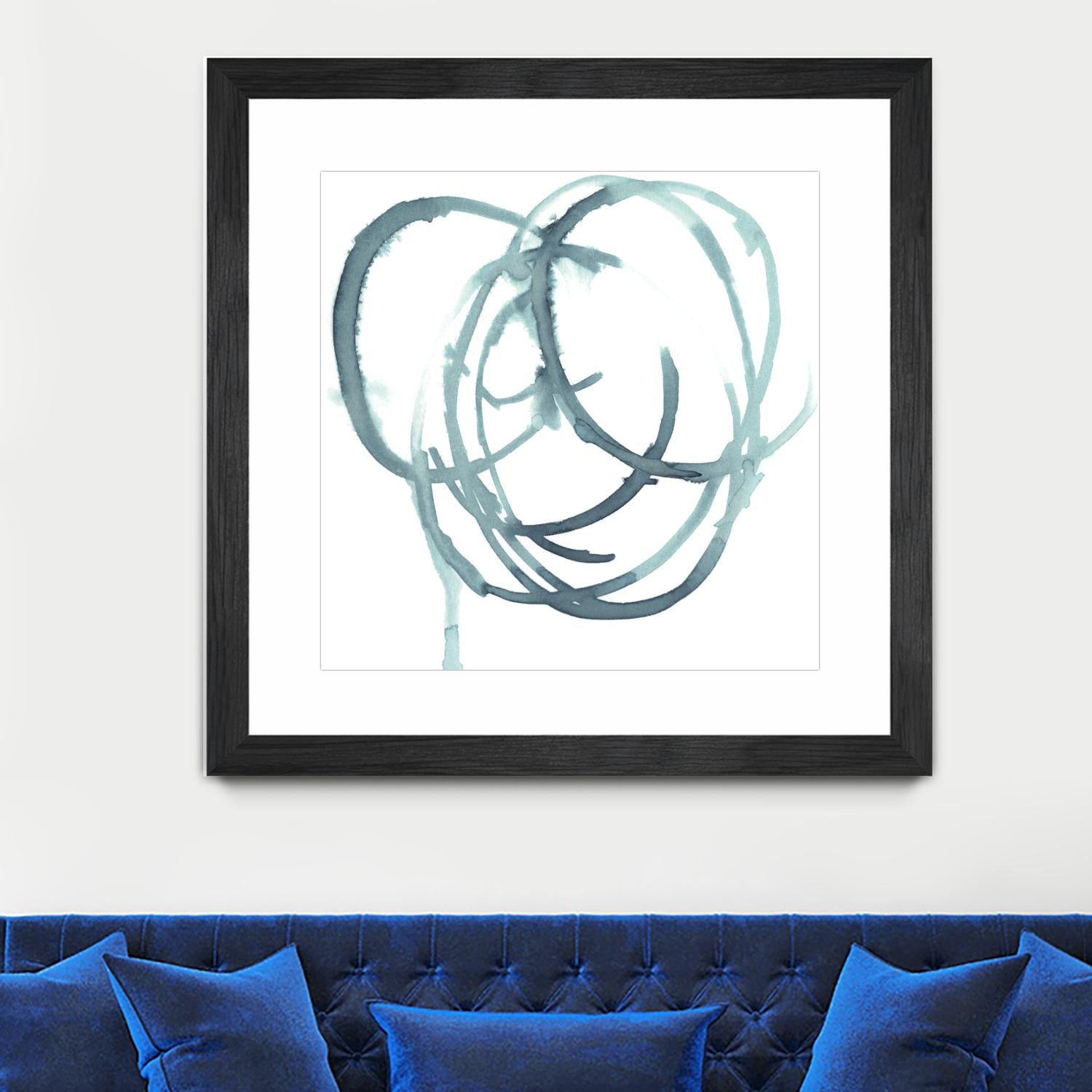 Dizzy I by Jennifer Paxton Parker on GIANT ART - green abstract