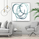 Dizzy I by Jennifer Paxton Parker on GIANT ART - green abstract