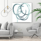 Dizzy I by Jennifer Paxton Parker on GIANT ART - green abstract