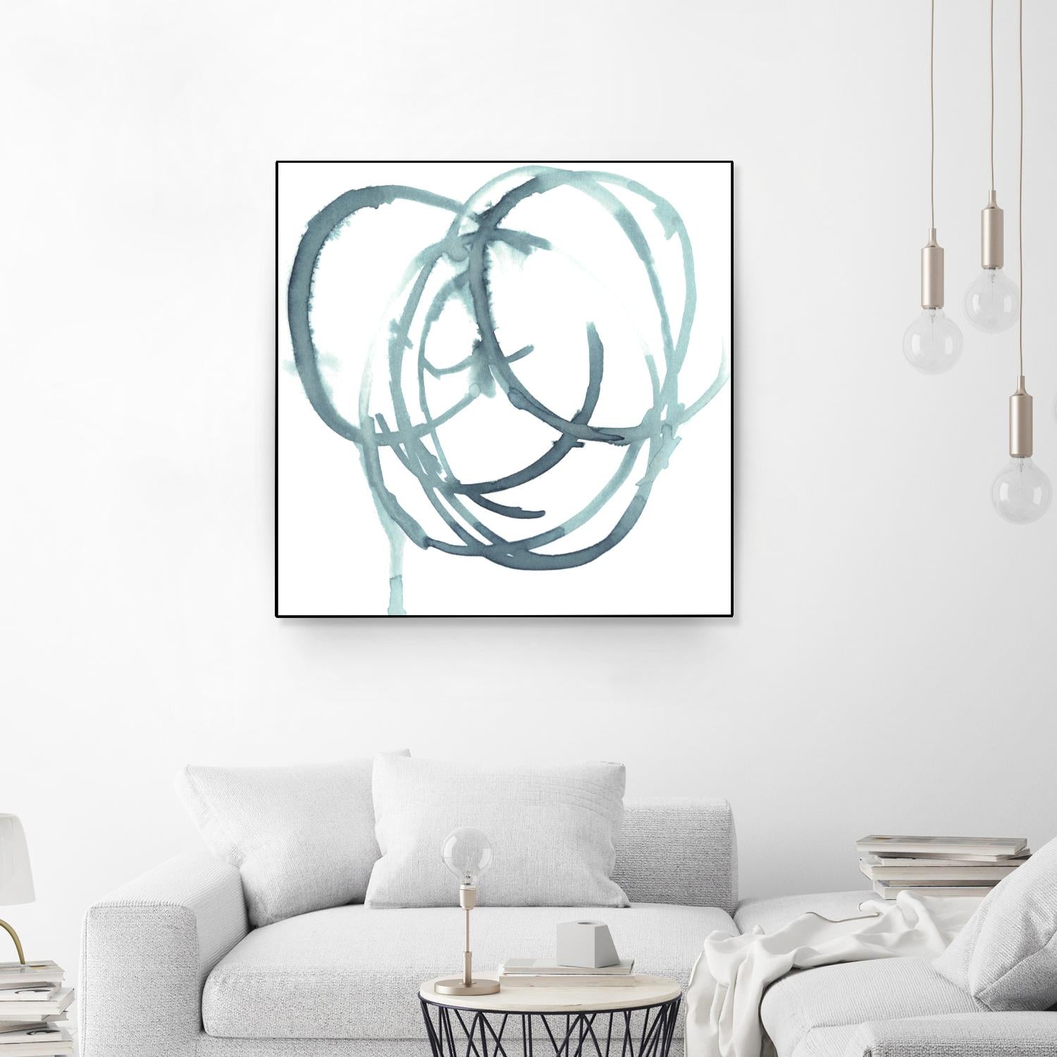 Dizzy I by Jennifer Paxton Parker on GIANT ART - green abstract