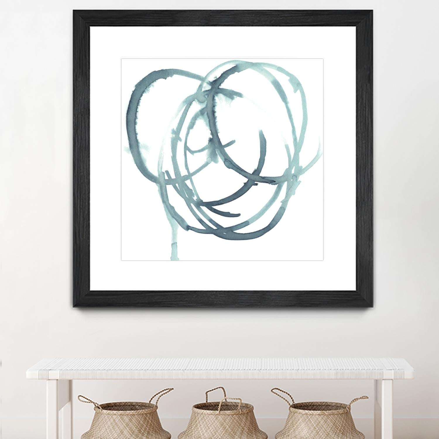 Dizzy I by Jennifer Paxton Parker on GIANT ART - green abstract