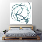 Dizzy II by Jennifer Paxton Parker on GIANT ART - green abstract