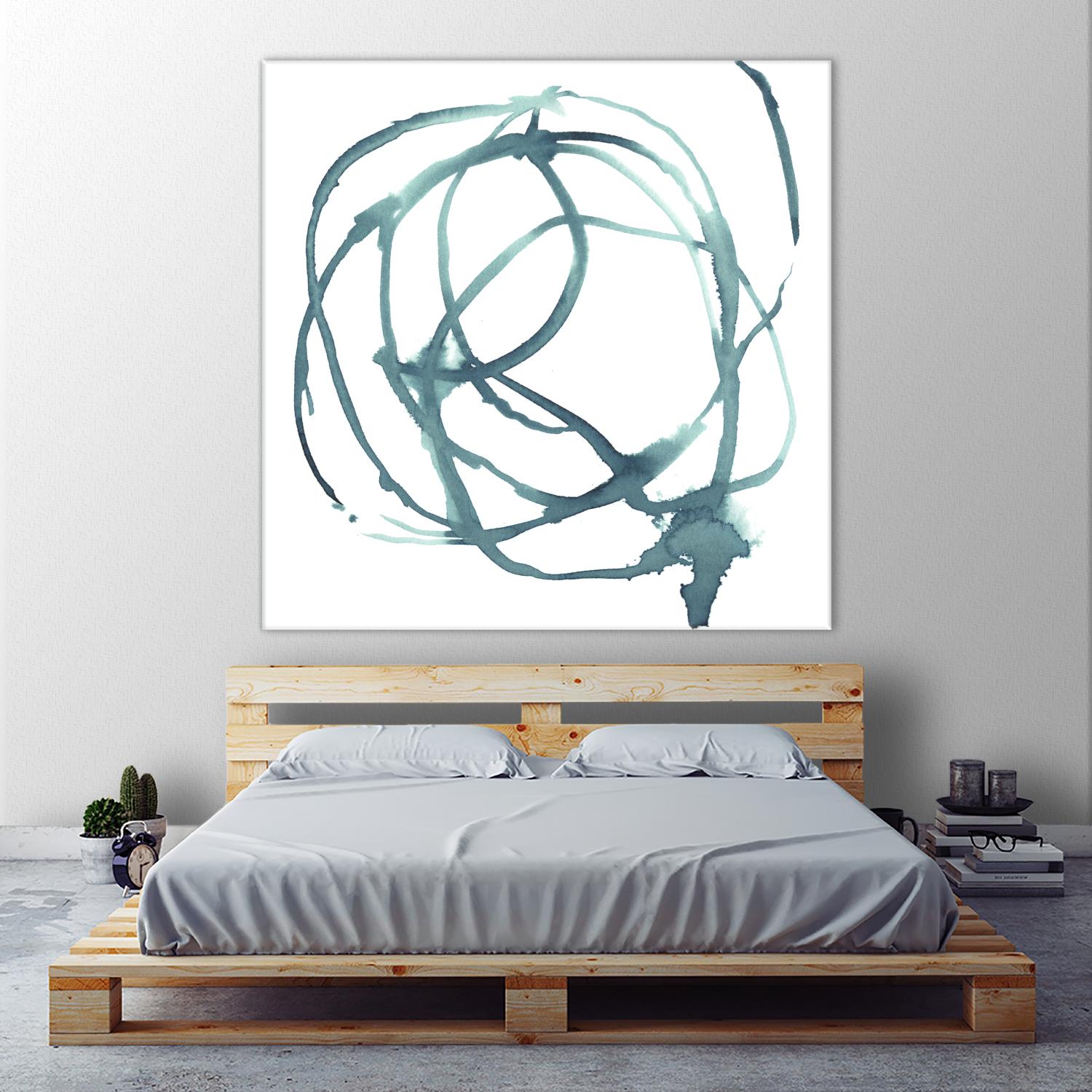 Dizzy II by Jennifer Paxton Parker on GIANT ART - green abstract