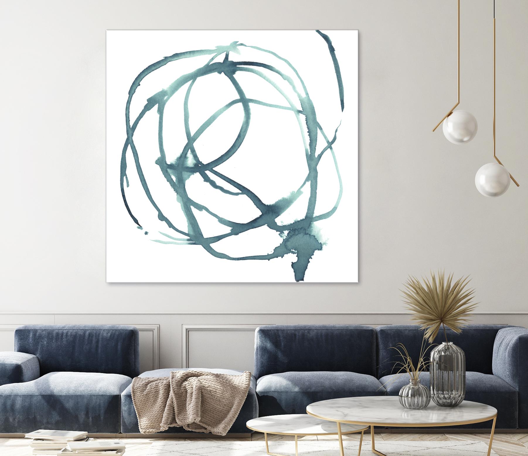 Dizzy II by Jennifer Paxton Parker on GIANT ART - green abstract