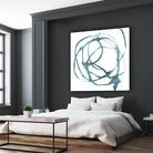 Dizzy II by Jennifer Paxton Parker on GIANT ART - green abstract