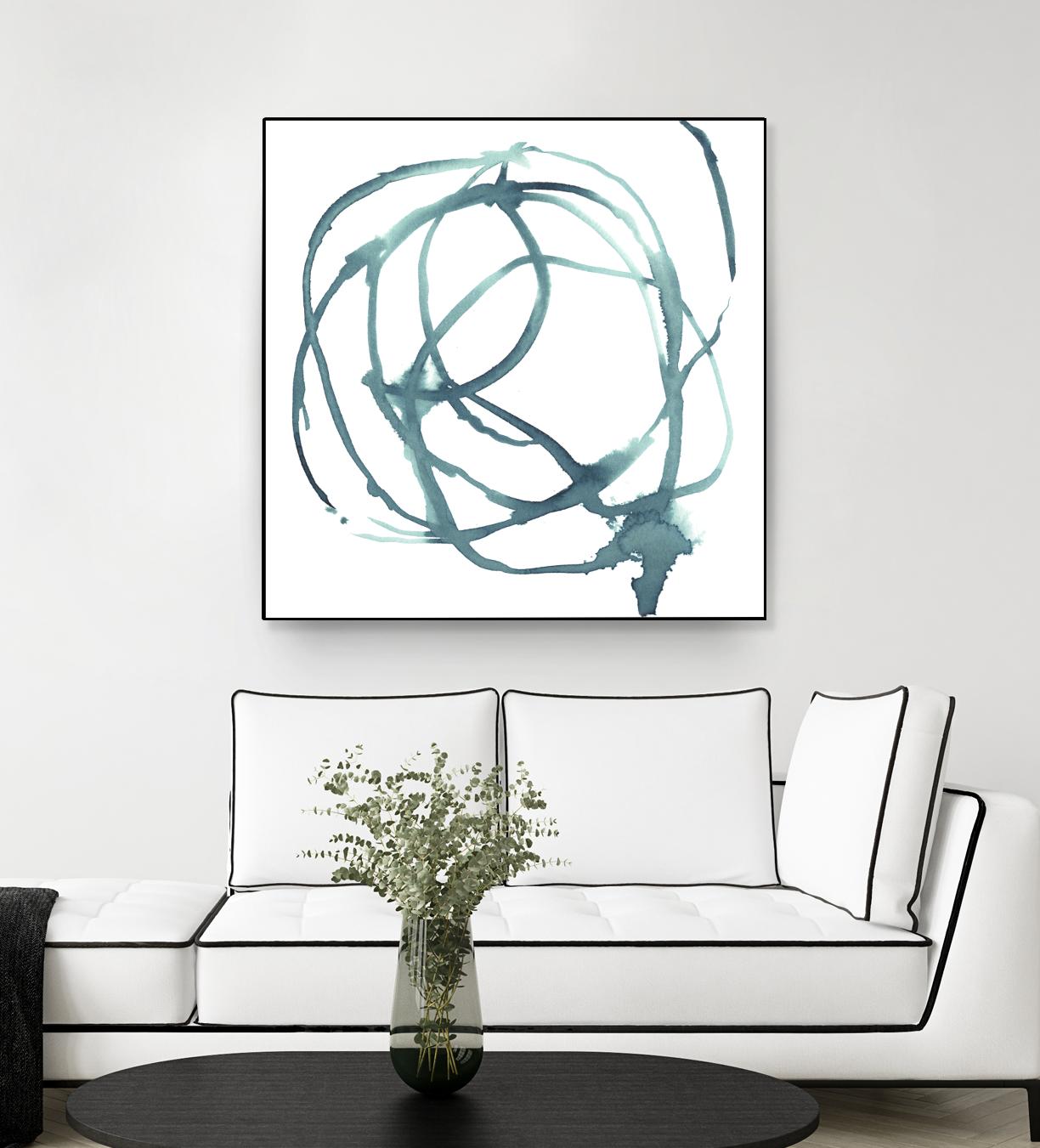 Dizzy II by Jennifer Paxton Parker on GIANT ART - green abstract