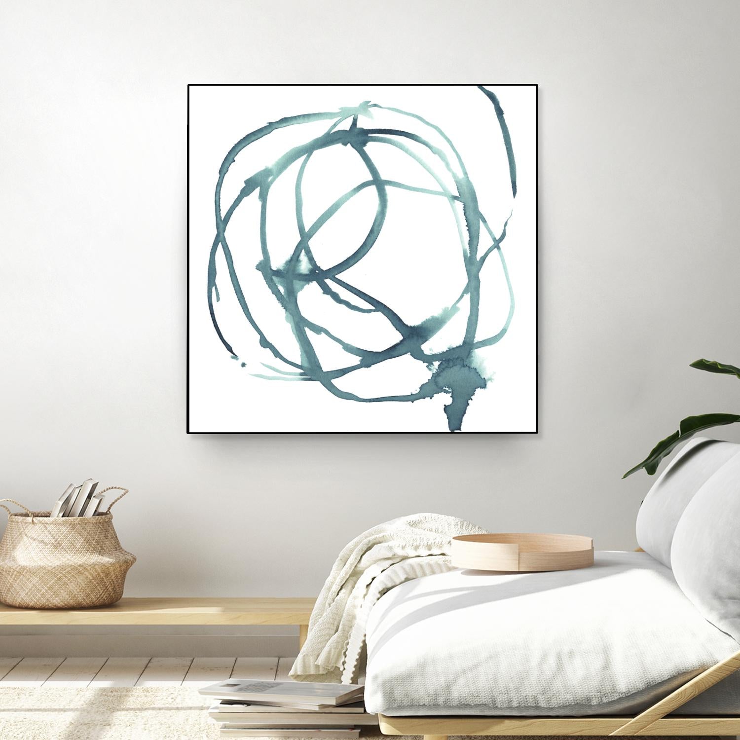 Dizzy II by Jennifer Paxton Parker on GIANT ART - green abstract