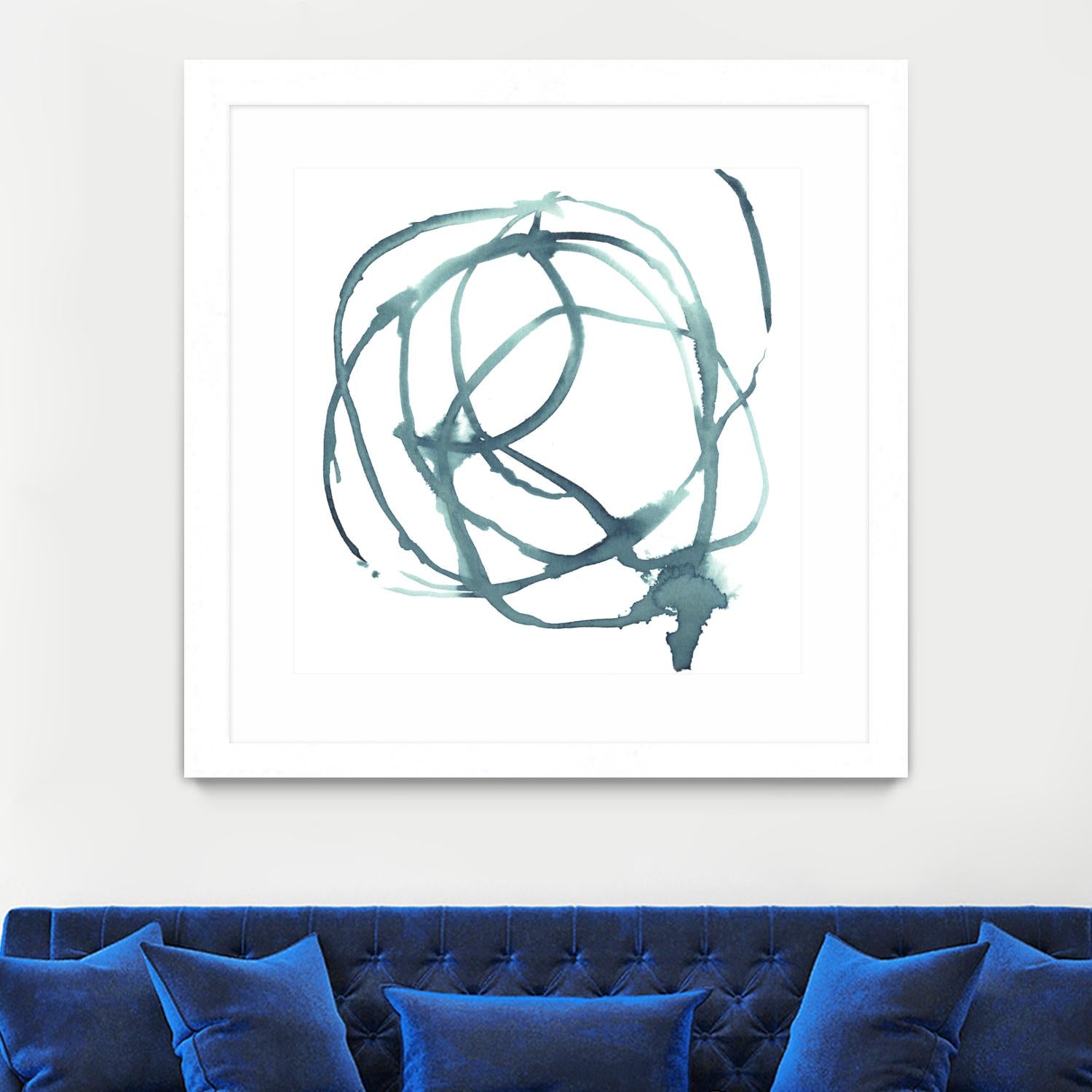 Dizzy II by Jennifer Paxton Parker on GIANT ART - green abstract