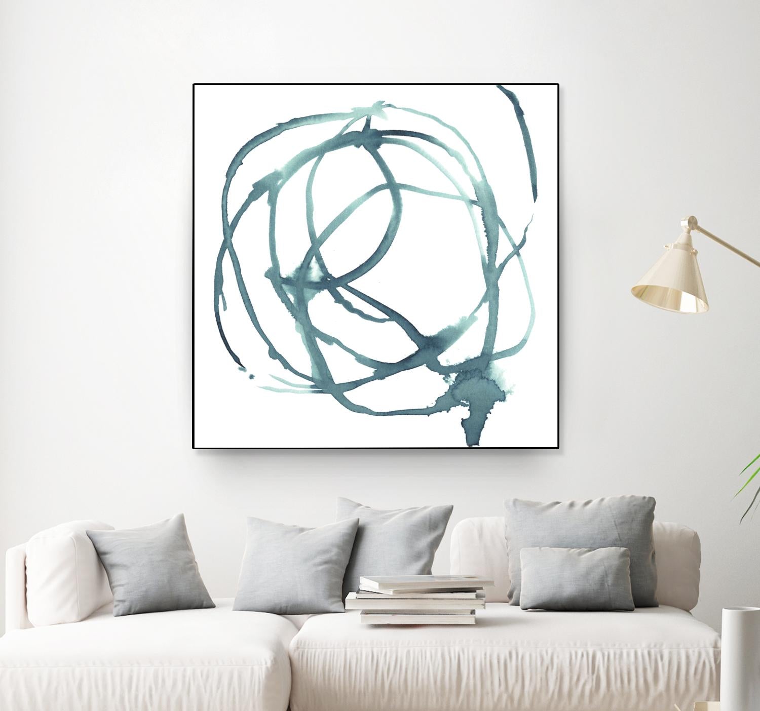 Dizzy II by Jennifer Paxton Parker on GIANT ART - green abstract