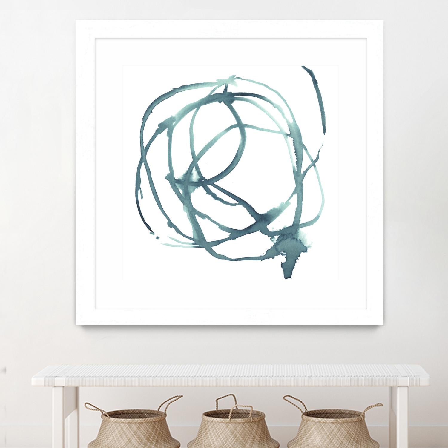 Dizzy II by Jennifer Paxton Parker on GIANT ART - green abstract