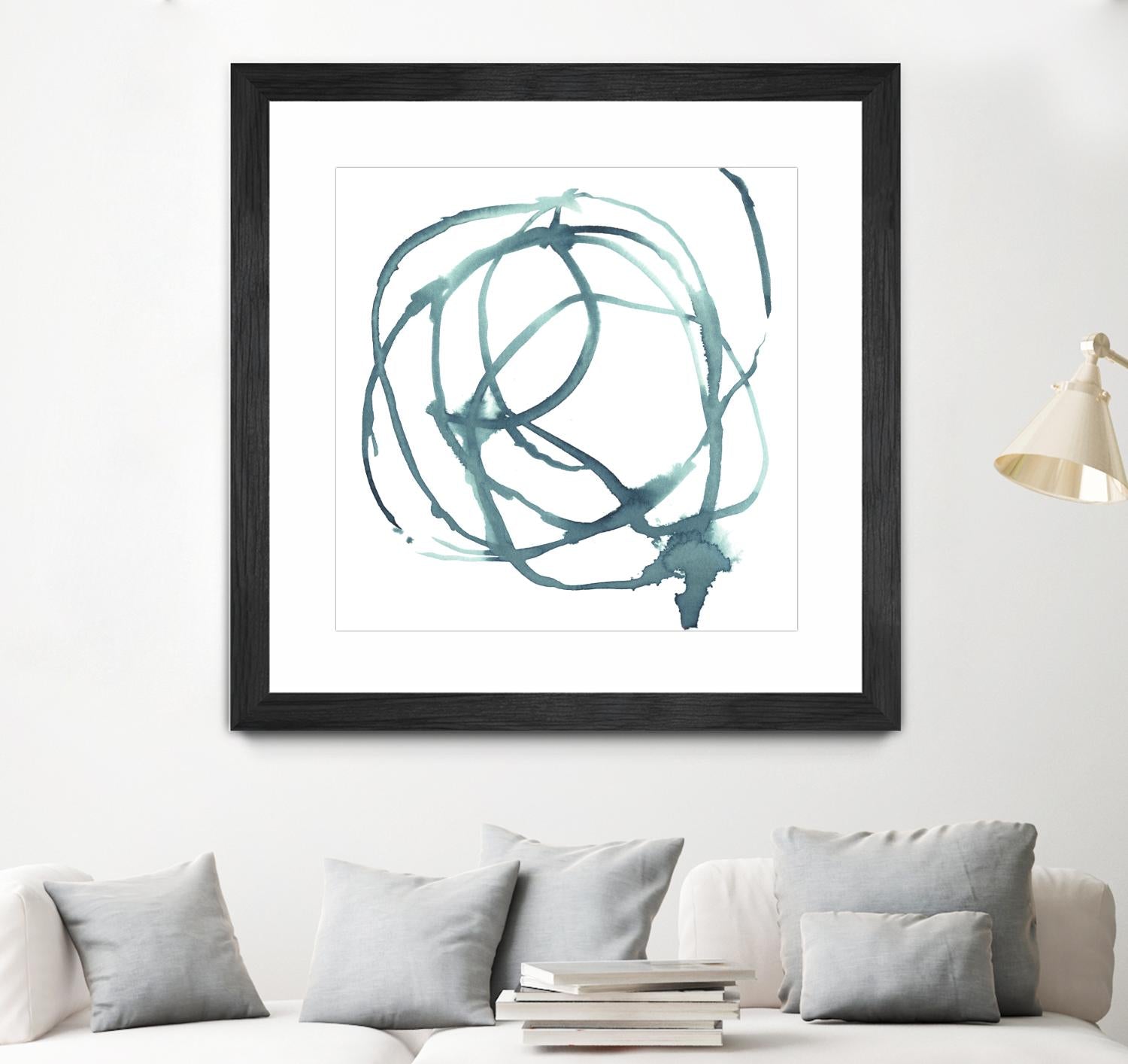 Dizzy II by Jennifer Paxton Parker on GIANT ART - green abstract