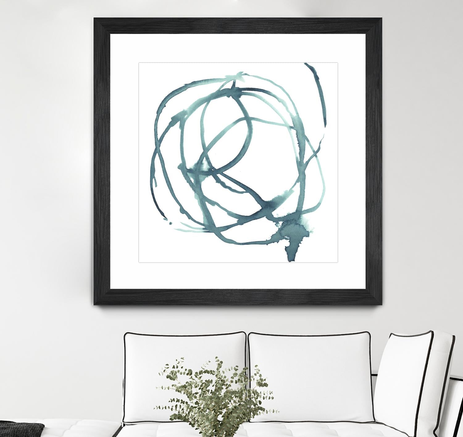 Dizzy II by Jennifer Paxton Parker on GIANT ART - green abstract