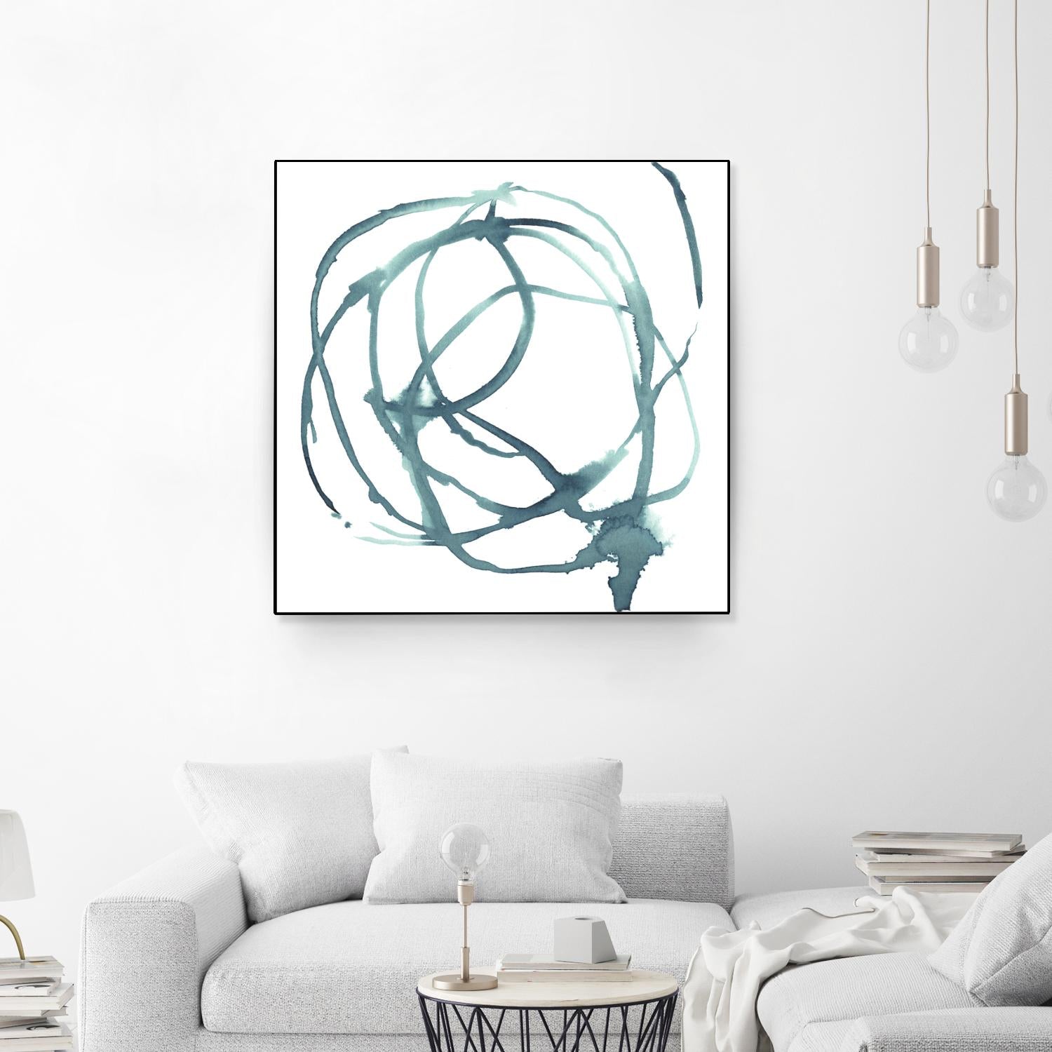 Dizzy II by Jennifer Paxton Parker on GIANT ART - green abstract