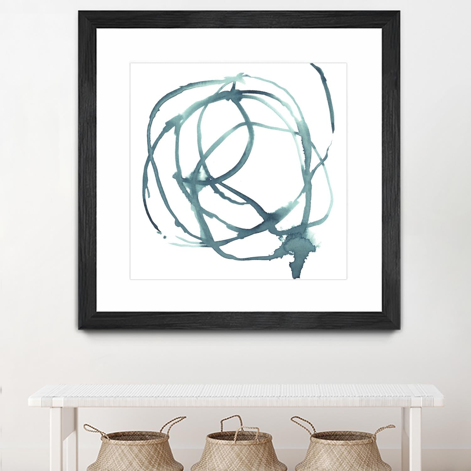 Dizzy II by Jennifer Paxton Parker on GIANT ART - green abstract