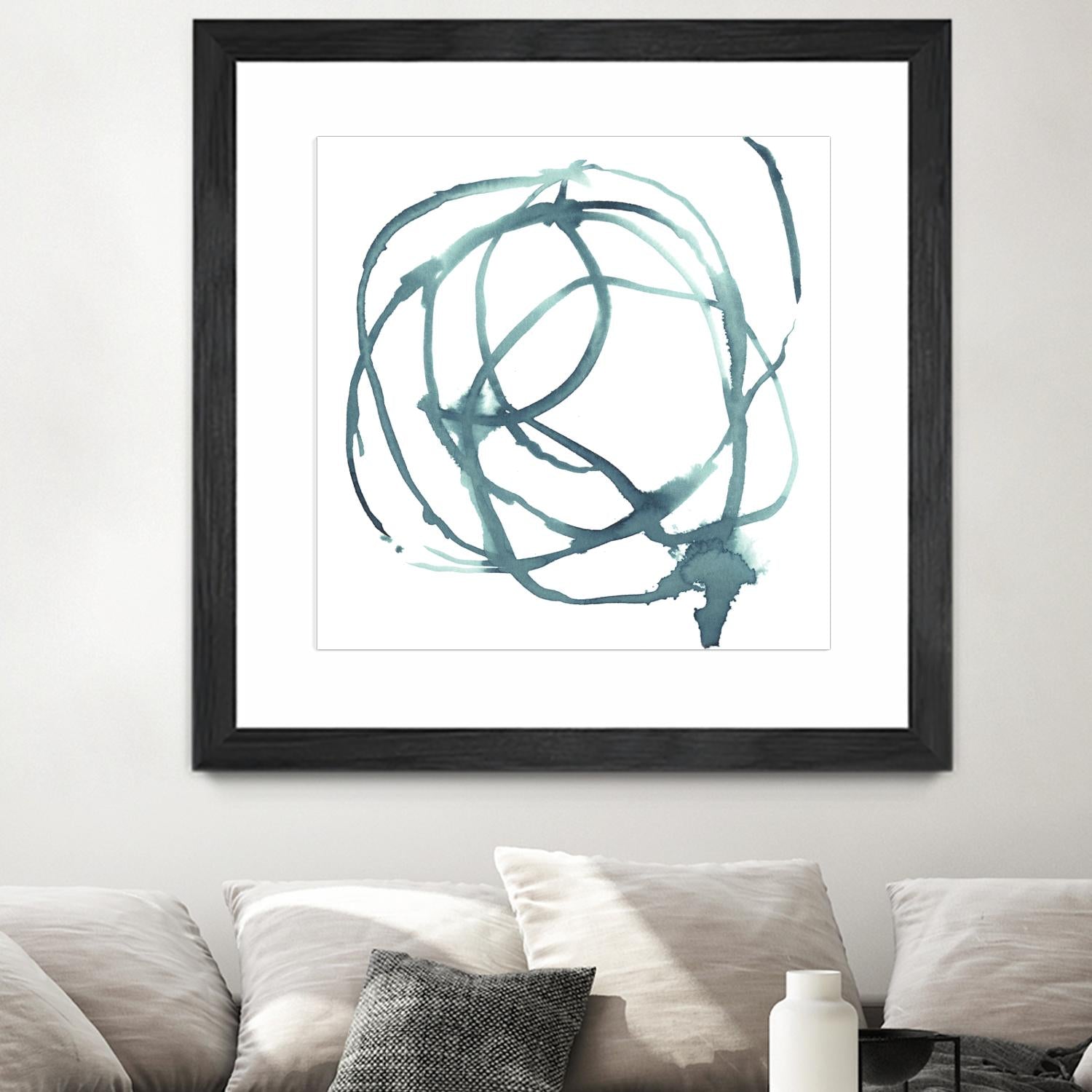 Dizzy II by Jennifer Paxton Parker on GIANT ART - green abstract