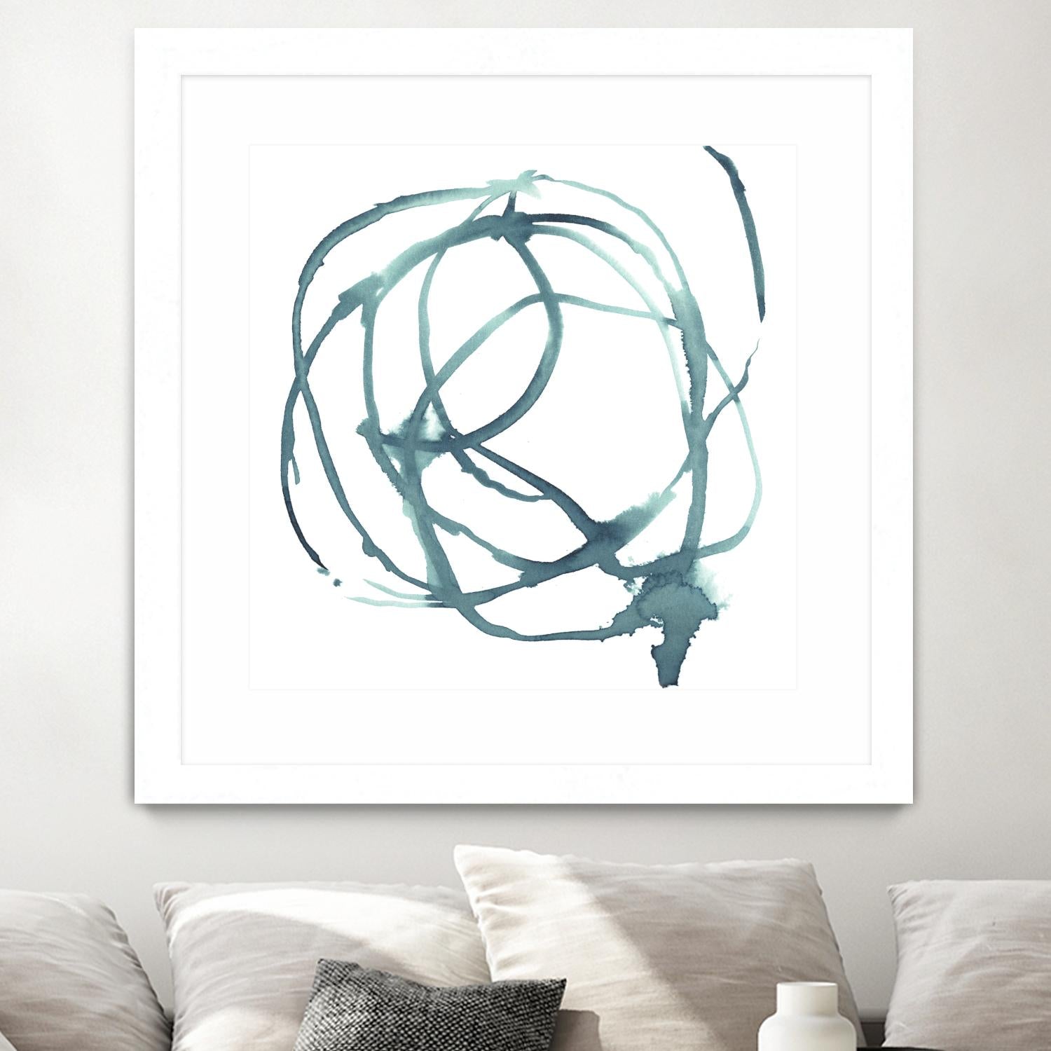 Dizzy II by Jennifer Paxton Parker on GIANT ART - green abstract