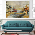 Composicion I by Gabriela Villarreal on GIANT ART - yellow abstract