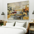 Composicion I by Gabriela Villarreal on GIANT ART - yellow abstract