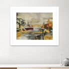 Composicion I by Gabriela Villarreal on GIANT ART - yellow abstract