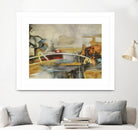 Composicion I by Gabriela Villarreal on GIANT ART - yellow abstract